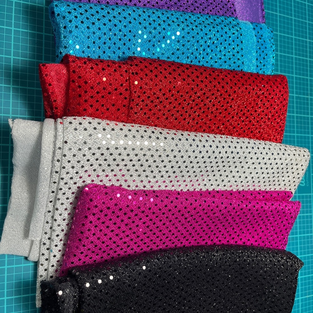 Sparkly Fabric Bundle in Multiple Colors